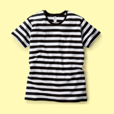 綿100％ ボーダーTシャツ(4.3oz)