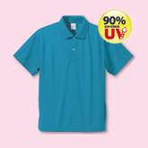 ポリ100％ ドライポロシャツ（UPF30/4.1oz）